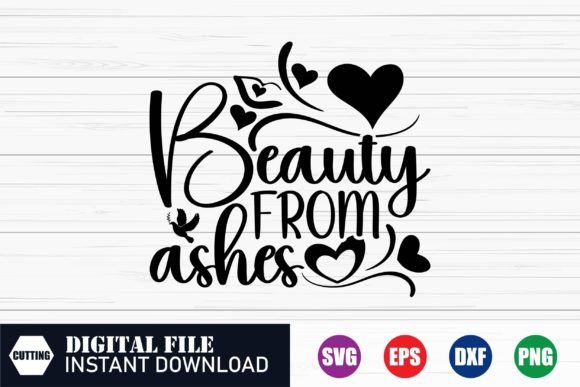 Beauty from Ashes, Jesus Svg in Crafts