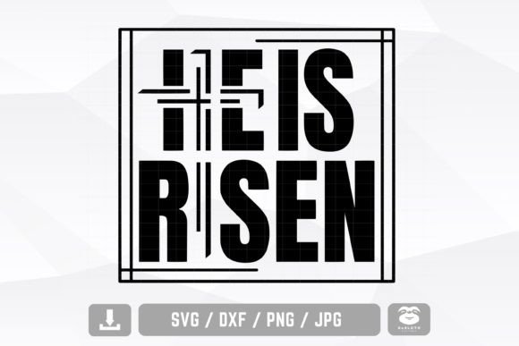 He is Risen Svg, Jesus Svg in Crafts