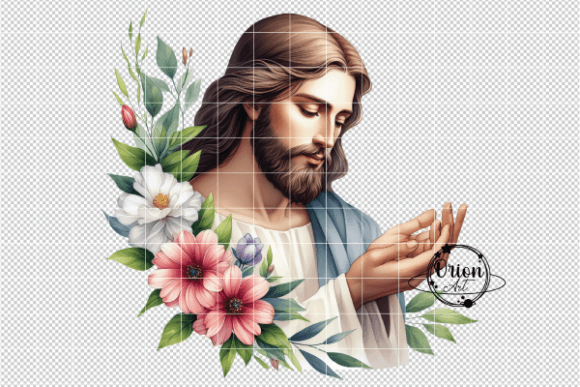 Jesus Christ Clipart PNG and Illustrations