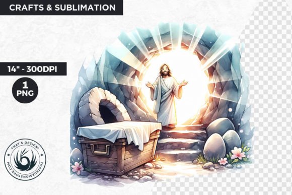 Jesus, Pastel Easter Clipart, Bunny, PNG