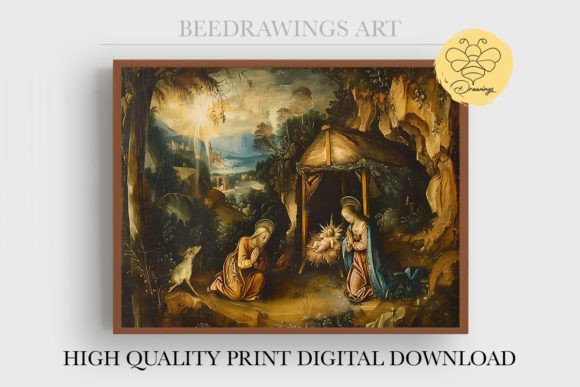 Oil Painting Jesus Wall Art 18