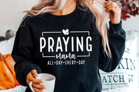Praying Mama SVG, Christian SVG, Jesus & Crafts
