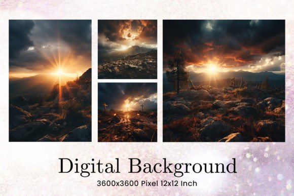 Sun Jesus Cross Backgrounds Wallpaper